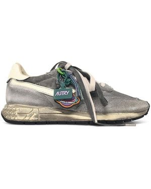 Autry Sneakers Reelwind Supervintage Low Grigie - Grigio