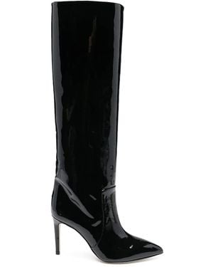 Paris Texas Pointed-Toe 90Mm Heeled Boots - Black