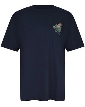 Etro T-Shirt Made Of Cotton - Blue