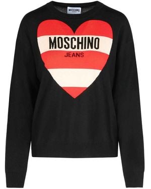 Moschino Virgin Wool Sweater - Black
