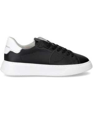 Philippe Model Temple Low Trainer - Black