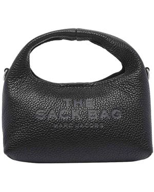 Marc Jacobs The Micro Crossbody Sack Bag - Black