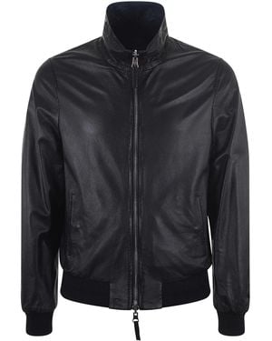 The Jack Leathers Reversible Jacket - Black