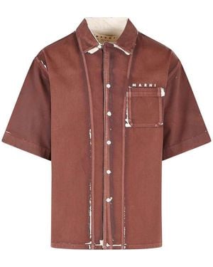 Marni Cotton Shirt - Red
