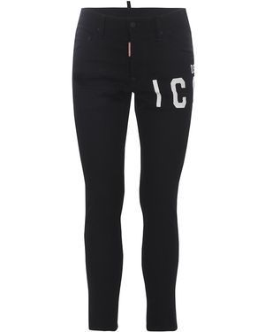DSquared² Cotton Jeans - Black