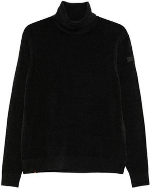 Rrd Suéter Cuello Redondo - Negro