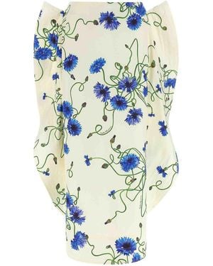 Stella McCartney Ruffled Skirt - Blue