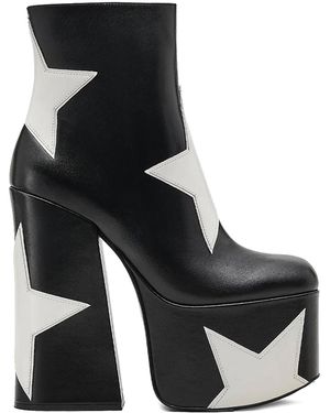 Marc Jacobs The Kiki Platform Ankle Boot - Black