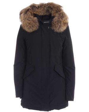 Woolrich Artic Racoon Parka - Blue
