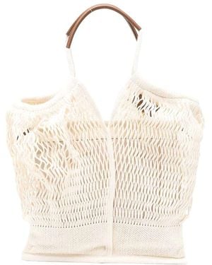 Hereu Calella Filt Tote Bag - Natural