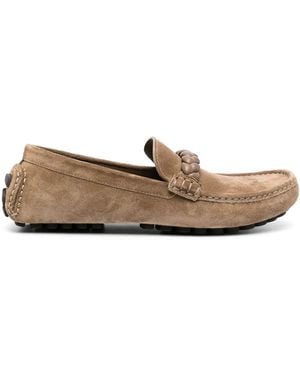 Gianvito Rossi Monza Loafers - Brown