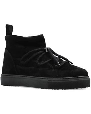 Inuikii Leather Ankle Boots - Black