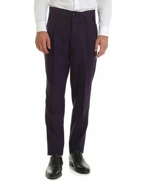 Vivienne Westwood High-Waisted Trousers - Blue