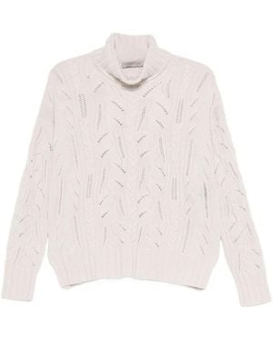 D. EXTERIOR Jumper - White