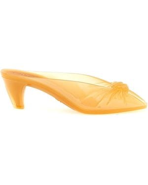 Chloé Jelly Sabots - Metallic