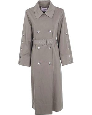 Twinset Trench - Gray