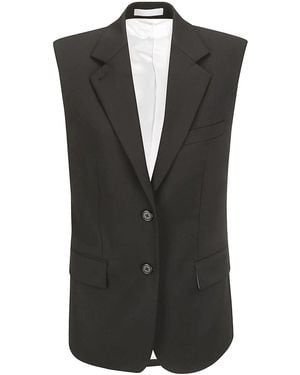 Helmut Lang Vests - Black