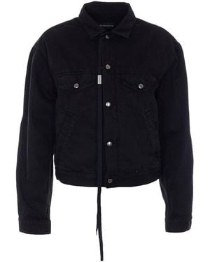 Ann Demeulemeester Standard Raf Denim Jacket - Blue