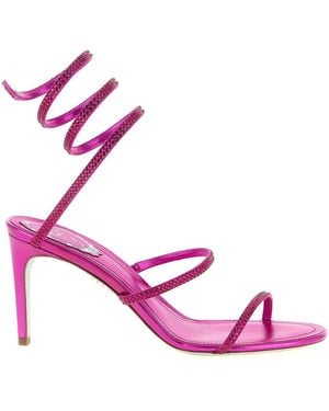 Rene Caovilla 'Cleo' Sandals - Pink