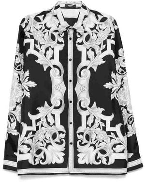 Versace Casual Shirts - Black