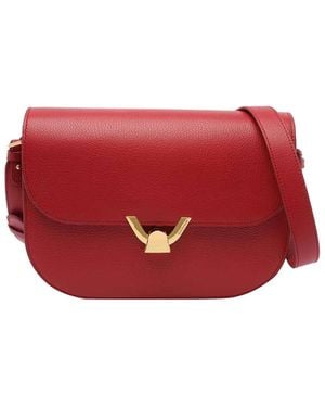 Coccinelle Medium Dew Crossbody Bag - Red