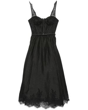 Zimmermann Vestido Midi - Negro