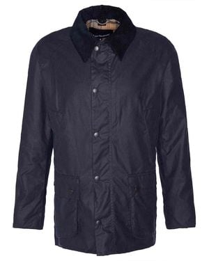 Barbour Ashby Wax Jacket - Blue