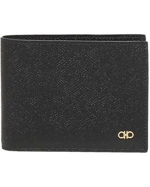 Ferragamo Gancini Wallet - Black