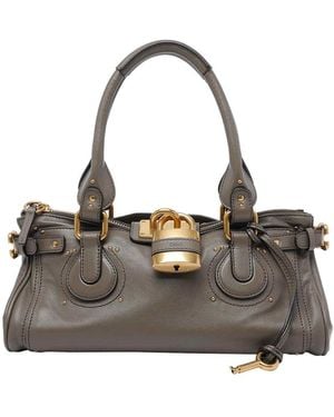 Chloé Paddington Handbag - Grey