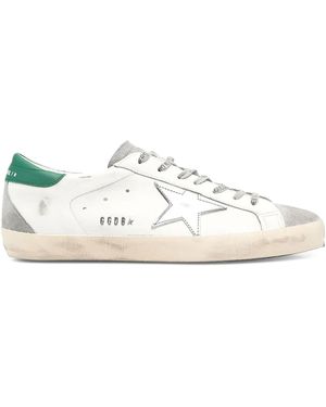 Golden Goose Super-Star Trainers - White