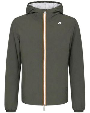 K-Way Jack St Warm Reversible Jacket - Green