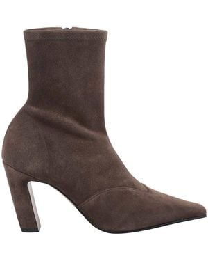 KHAITE Ebano Nevada Pump Booties - Brown