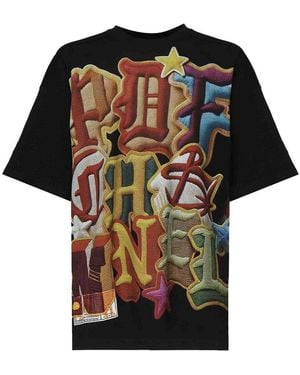 PDF Printed T-Shirt - Black