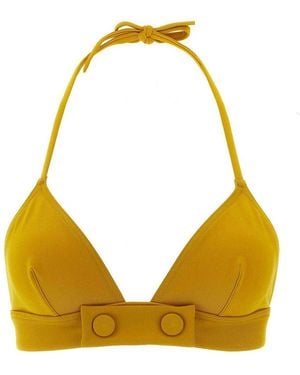 Eres Bord Bikini Top - Yellow