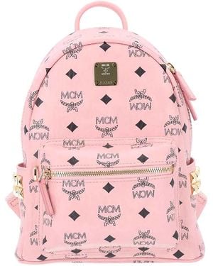 MCM Medium Backpack - Pink