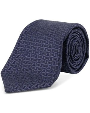 Kiton Silk Tie - Blue