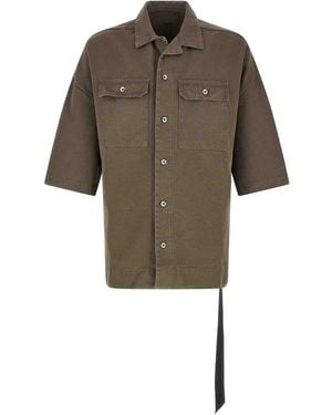Rick Owens Magnum Tommy Shirt - Grey