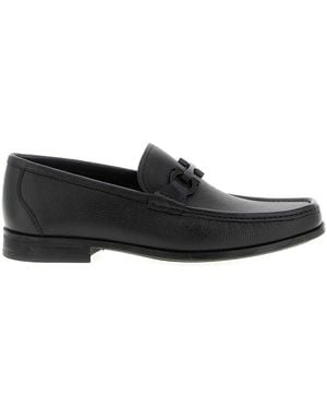 Ferragamo Grandioso 2 Loafers - Black