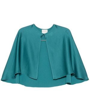forte_forte Cape Shirt - Blue