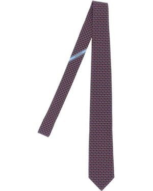 Ferragamo Cerchio Tie - Viola