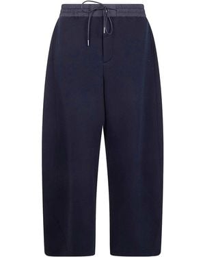 Sacai Sponge Sweat Trousers - Blue