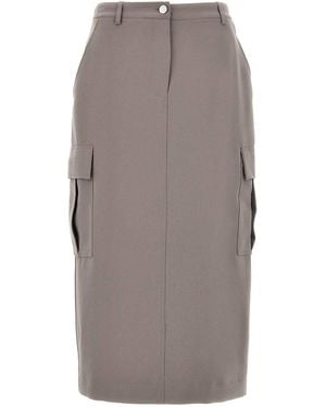Theory Skirts - Grey