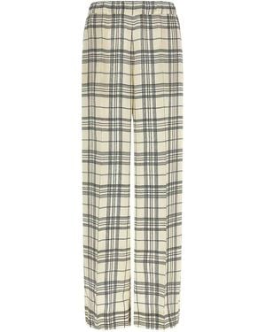 Jil Sander Fluid Viscose Trousers - White