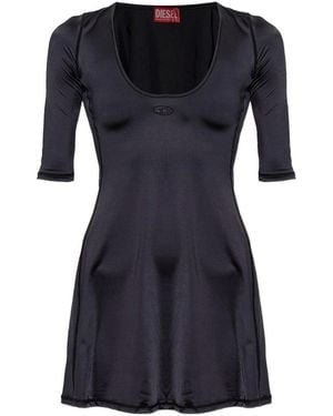 DIESEL Vestido Corto - Negro