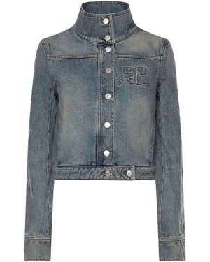 Courreges Reedition Denim Jacket - Blue