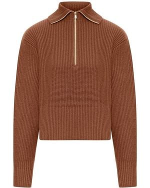 Max Mara Nadar Wool Sweater - Brown