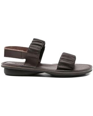 Trippen Pacific Flat Sandals - Black