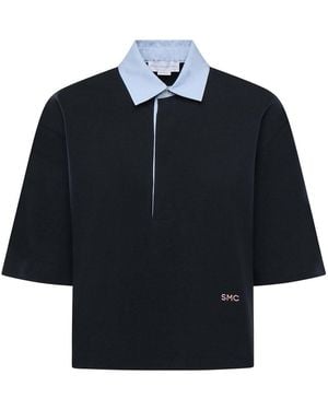 Stella McCartney T-Shirts And Polos Cotton Polyester - Blue