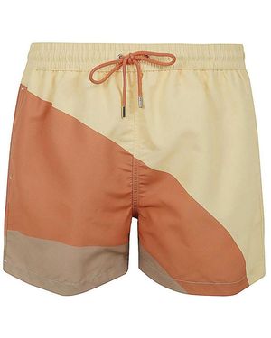 Paul Smith Swimming Shorts - Natural