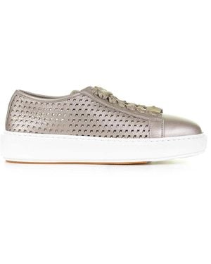 Santoni Trainer - White